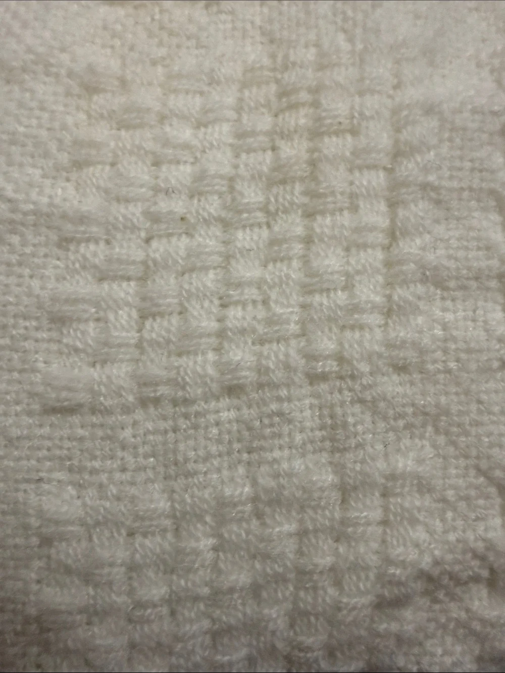 Hearth & Hand Cream Textured Throw Blanket